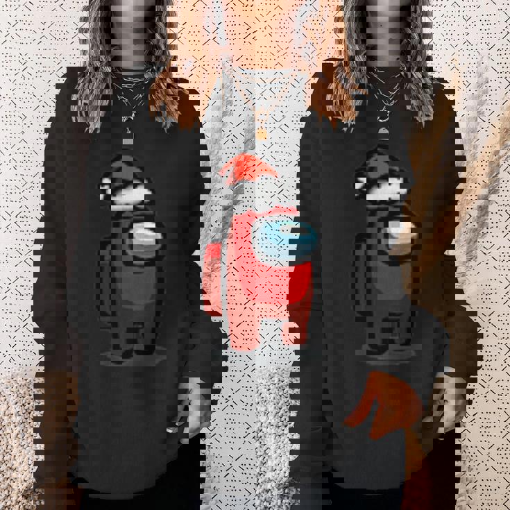 Christmas Costume Amongtars Game Us ビンテージ スウェットシャツ 彼女への贈り物