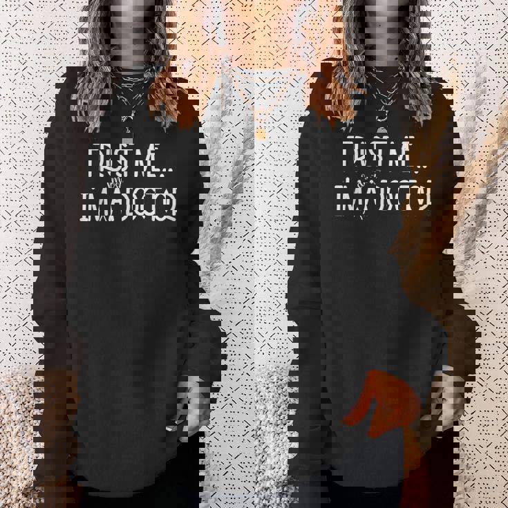 Doctor I'm Almost A Doctor ギフト メンズ レディース スウェットシャツ 彼女への贈り物