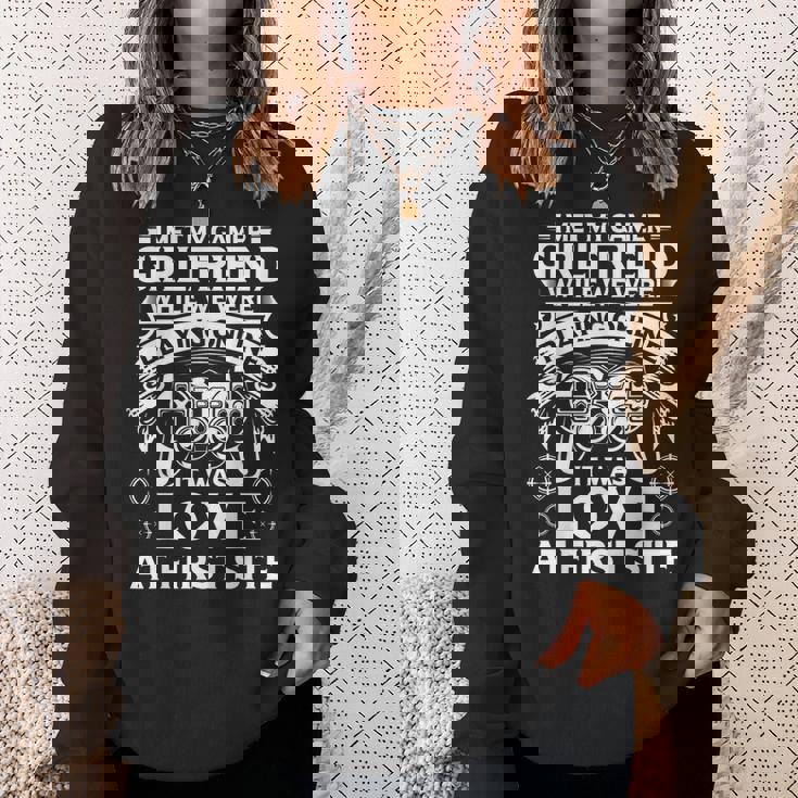 Gamer ボーイフレンド ミーム ビデオゲーム ティーンエイジャー ボーイズ メンズ スウェットシャツ 彼女への贈り物