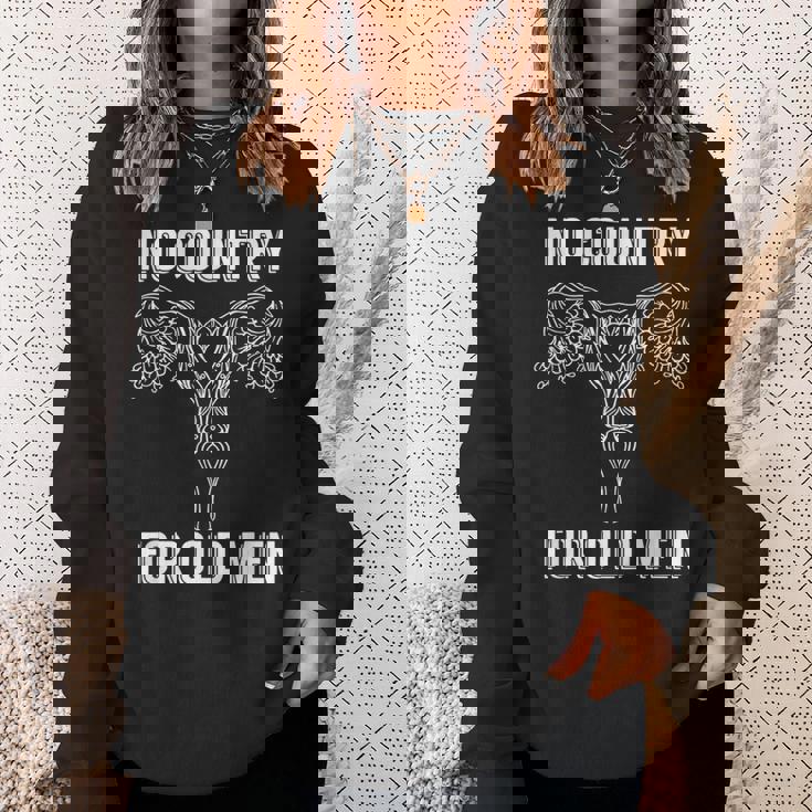 No Country For Old Feminist スウェットシャツ 彼女への贈り物