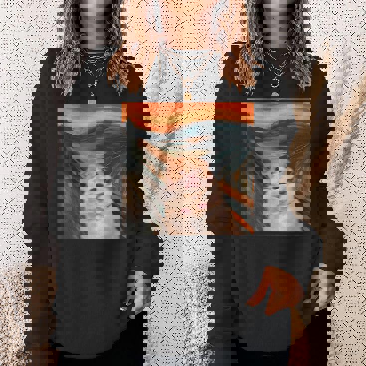 cared Hamster Memecream グラフィックtシャツ レディース メンズ スウェットシャツ 彼女への贈り物