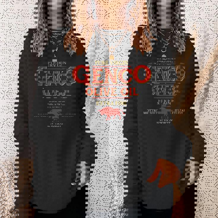 Genco Olive Oil Little Italy ニューヨーク スウェットシャツ 彼女への贈り物