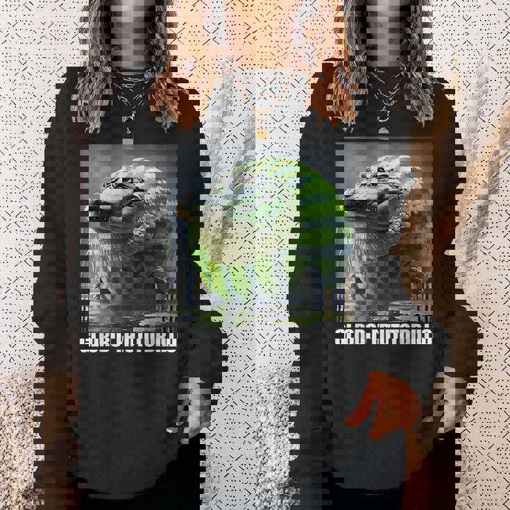 Glorbo Fruttodrillo イタリアンブレインロットミーム スウェットシャツ 彼女への贈り物