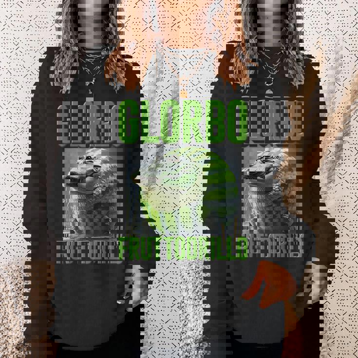 Glorbo Fruttodrillo Ai モンスター イタリアン ブレイン ロート キッズ 男の子 スウェットシャツ 彼女への贈り物