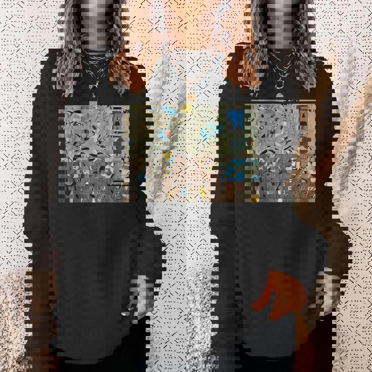 Harlequin's Carnival 有名な絵画 Miro作 スウェットシャツ 彼女への贈り物