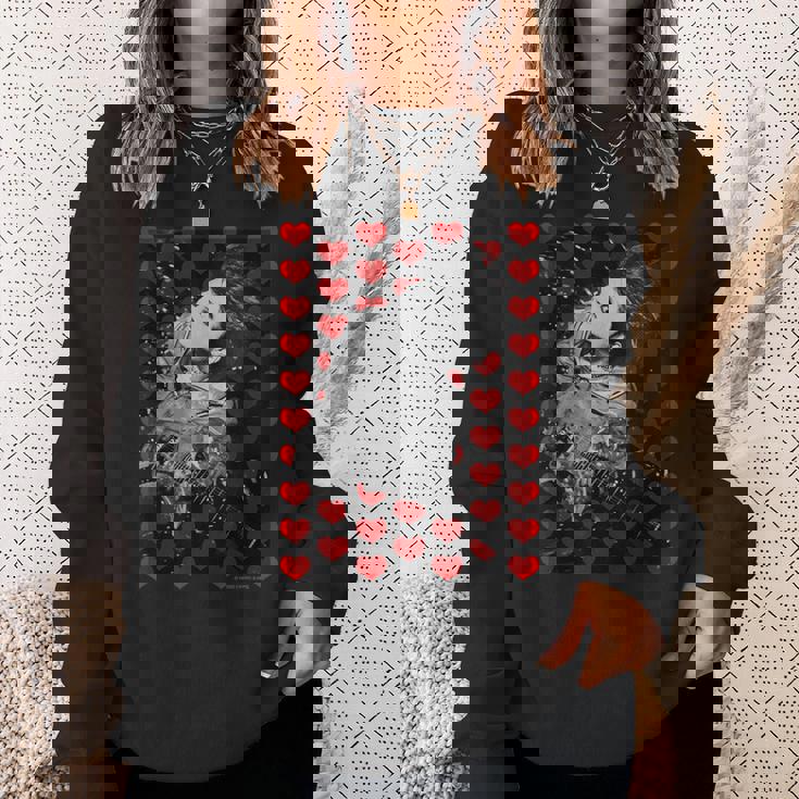 Heart Red スウェットシャツ 彼女への贈り物