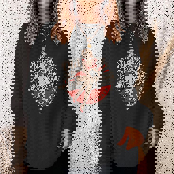 Hot Rod レトロ ヴィンテージ ヴィンテージ 車 ロカビリー オールドスクール スウェットシャツ 彼女への贈り物