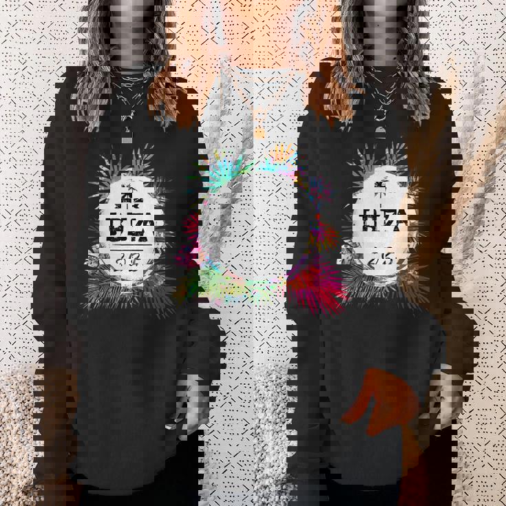 Ibiza 2025 カラフル スウェットシャツ 彼女への贈り物