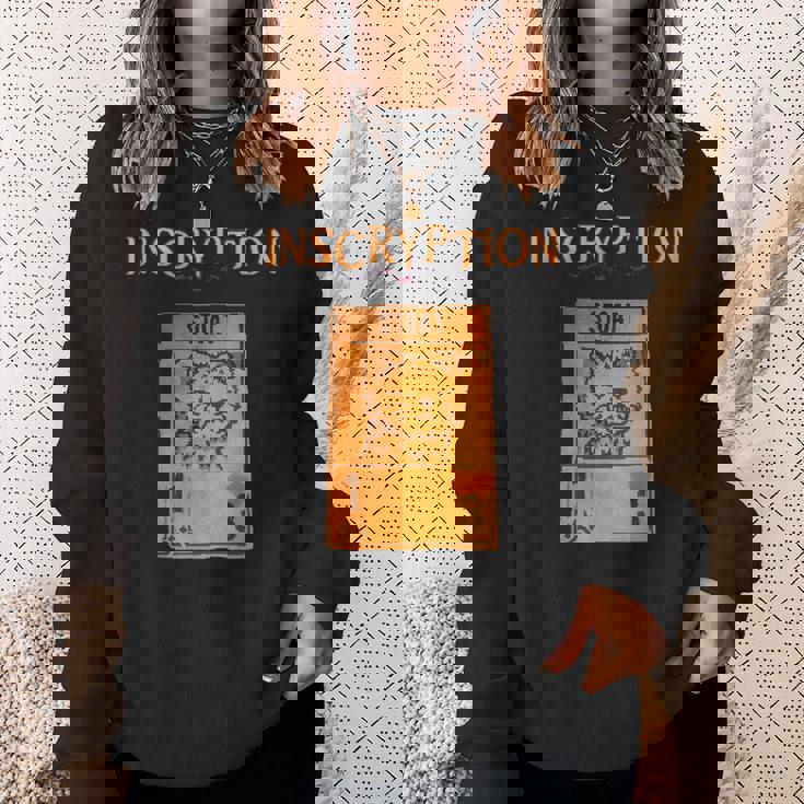 Inscryption 心理ストード カードゲーム ハロウィン 怖い スウェットシャツ 彼女への贈り物