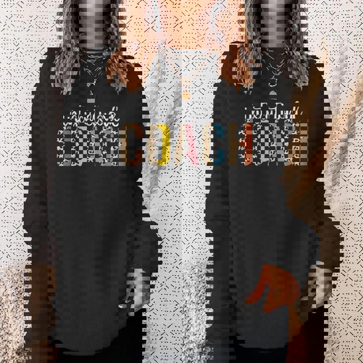 Instructional Coach ヒョウ柄 新学期 スウェットシャツ 彼女への贈り物