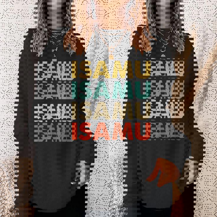 Isamu 勇 スウェットシャツ 彼女への贈り物