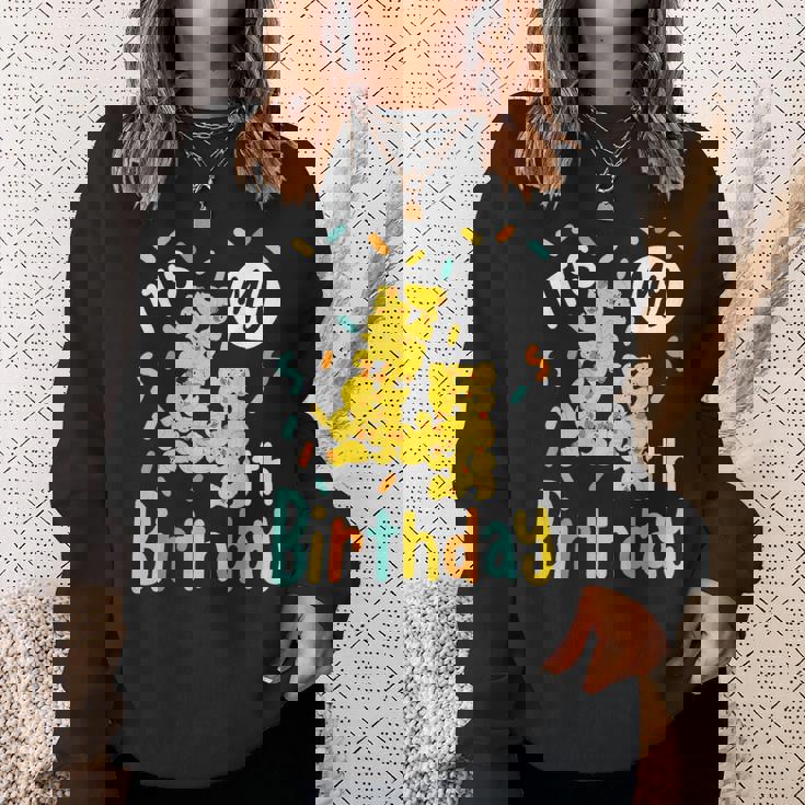 It's My 4Th Birthday ラバーダック 幼児 4歳の誕生日 スウェットシャツ 彼女への贈り物