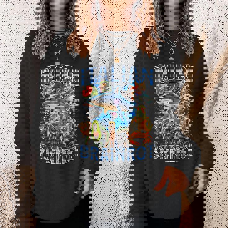 Italiana Brainrot スウェットシャツ 彼女への贈り物