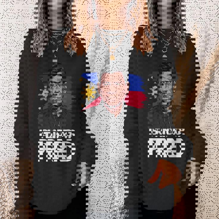 Itand For Prrd Digong Duterte フィリピン フリー Du30 スウェットシャツ 彼女への贈り物