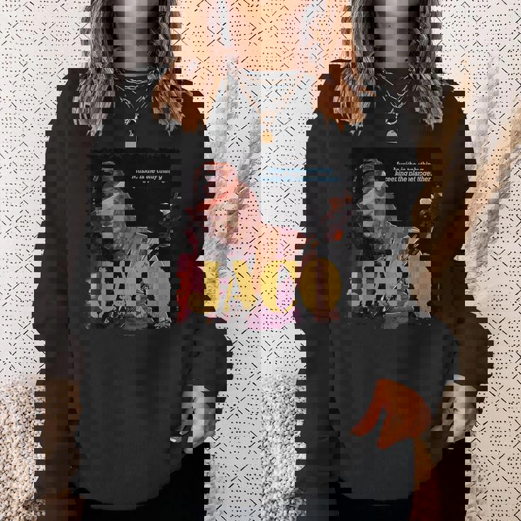 Jaco Jazz Wisdom ベーシストミュージシャン スウェットシャツ 彼女への贈り物