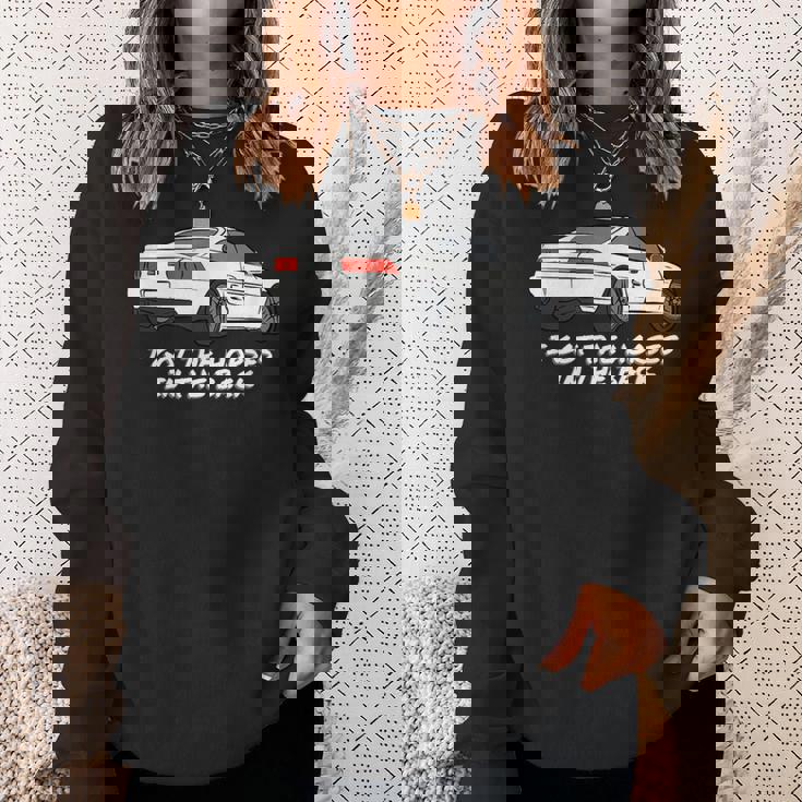 Jdm Mr2w20 おれは馬を後ろに持った スウェットシャツ 彼女への贈り物