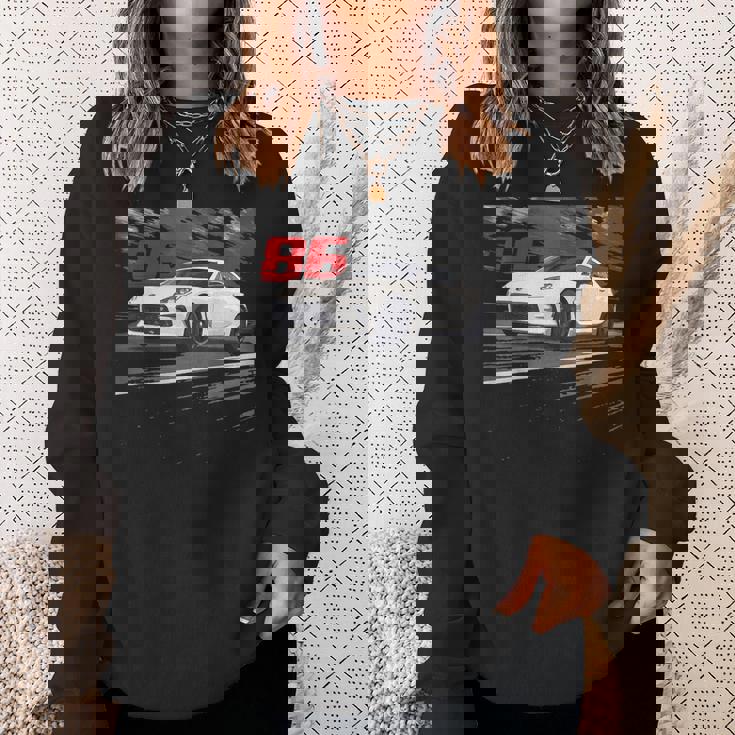 Jdm カー ストリート ドリフト レース Dk 土屋 86 アニメ スウェットシャツ 彼女への贈り物