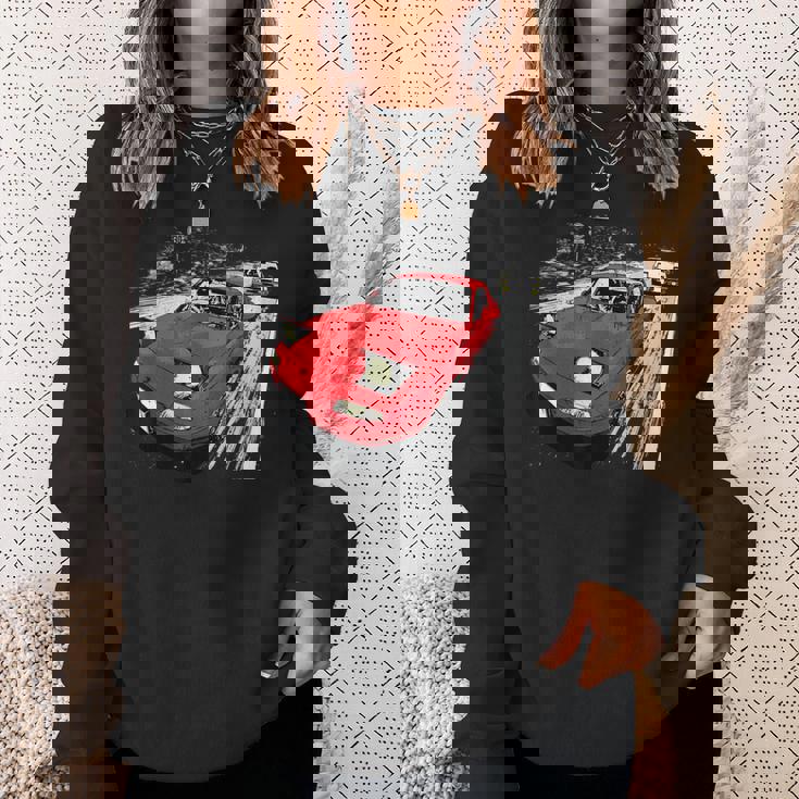 Jdm カー ストリート ドリフト レース 86S Na ロードスター アニメスタイル スウェットシャツ 彼女への贈り物