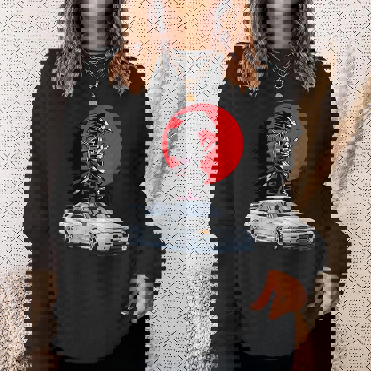 Jdm スカイライン R32 カーチューニング ジャパンサムライドリフト スウェットシャツ 彼女への贈り物