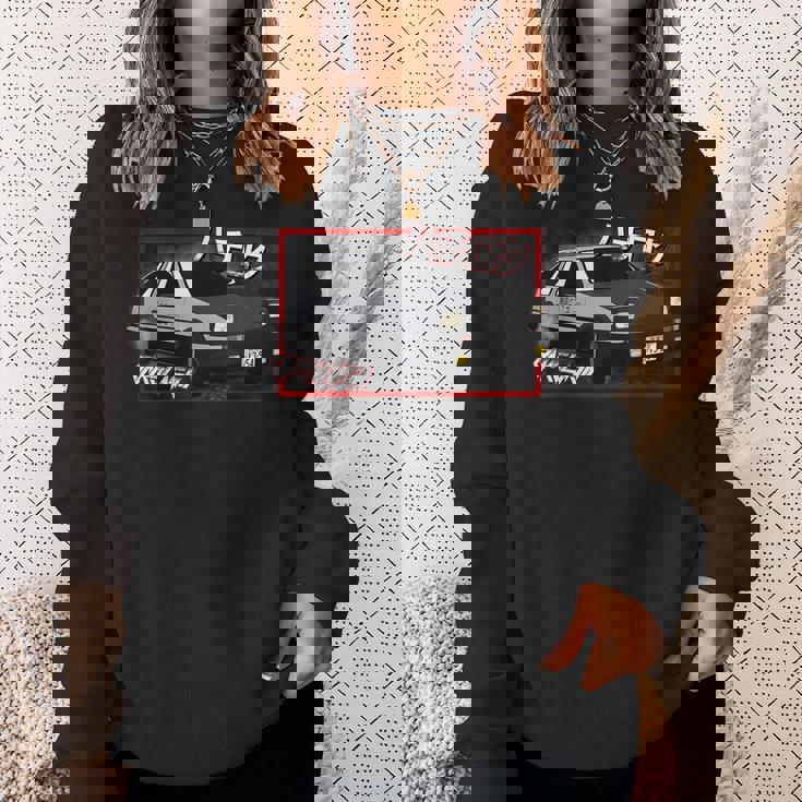 Jdm ドリフト アニメ マンガ 車 八六 スウェットシャツ 彼女への贈り物