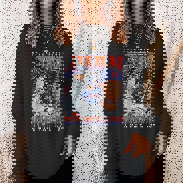 Juan In A Million Juanoto New York Baseball Mlbpa スウェットシャツ 彼女への贈り物