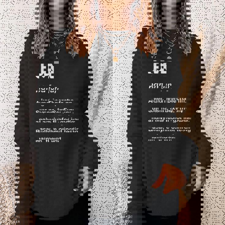 Jun 淳 スウェットシャツ 彼女への贈り物