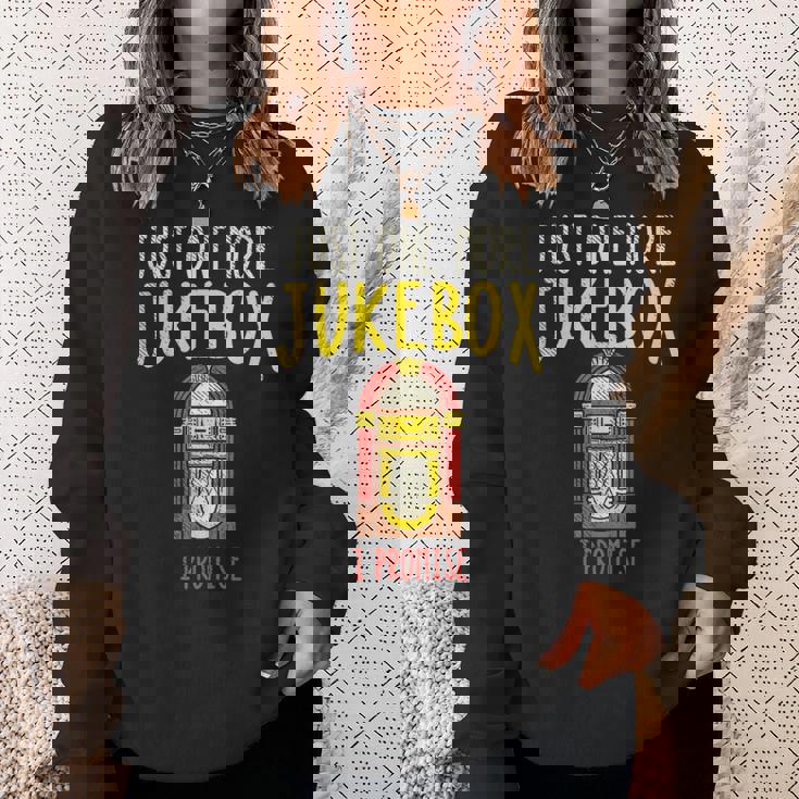 Just One More ジュークボックス I Promise スウェットシャツ 彼女への贈り物