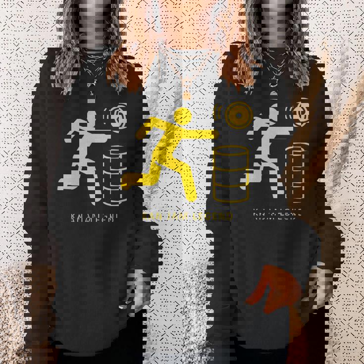 Kan Jam レジェンド ディスクトス アウトドアゲーム スウェットシャツ 彼女への贈り物