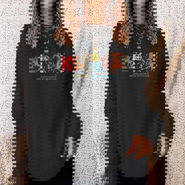 Kets4eki Devils Neighborhood レトロ アパレル スウェットシャツ 彼女への贈り物