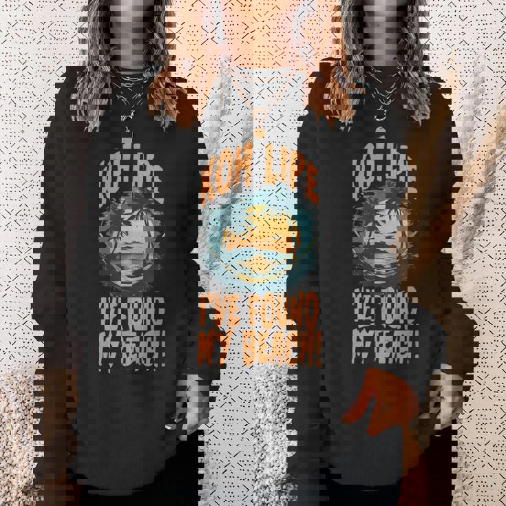 Koh Lipe I've Found My Beach Tropicalunset スウェットシャツ 彼女への贈り物