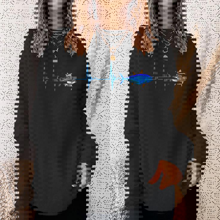 Le Tuna Rouge ハートビート 深海魚 スウェットシャツ 彼女への贈り物