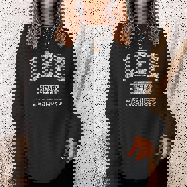 Lee Massachusetts Ma ビンテージ スポーツ 確立されたデザイン スウェットシャツ 彼女への贈り物