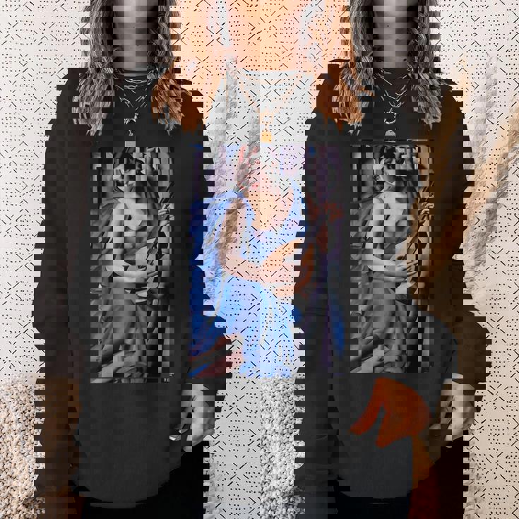 Lempickaによる音楽家の絵画。 スウェットシャツ 彼女への贈り物