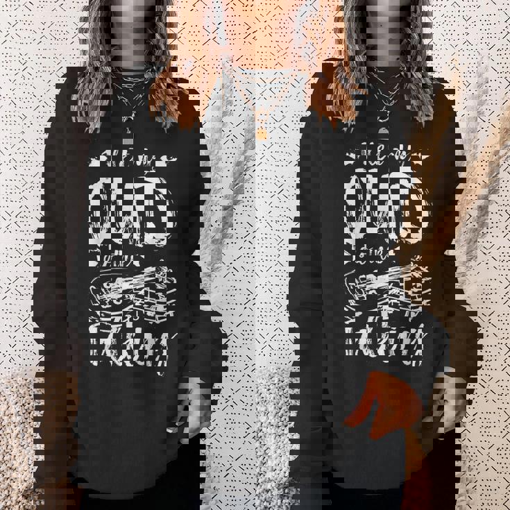 I Let My Oud Do The Talk スウェットシャツ 彼女への贈り物