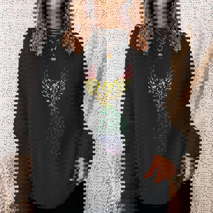 Lgbtq プライド フェニックス フェニックス フェニックス スウェットシャツ 彼女への贈り物