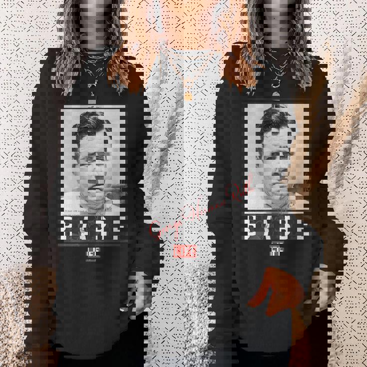 Life Picture Collection _ ベーブ ルース2 _ 野球 スウェットシャツ 彼女への贈り物