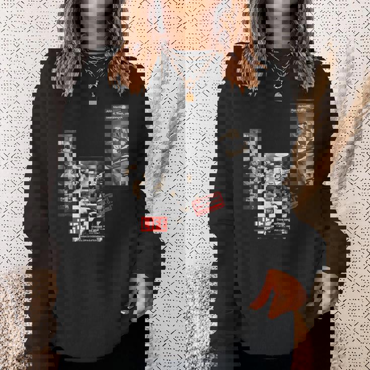 Life Picture Collection トラベル（7） 飛行機 ／ 空の旅 ／ スチュワーデス ／ 旅行者 スウェットシャツ 彼女への贈り物