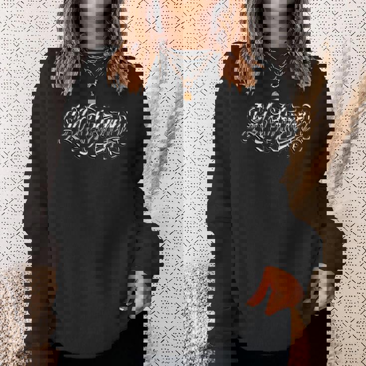 Lil Homie ヒップホップチカノタトゥーアートチョロ西海岸 スウェットシャツ 彼女への贈り物