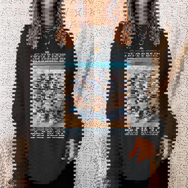 Los Traleritos Dicen Tralala イタリアンブレインロットミーム スウェットシャツ 彼女への贈り物