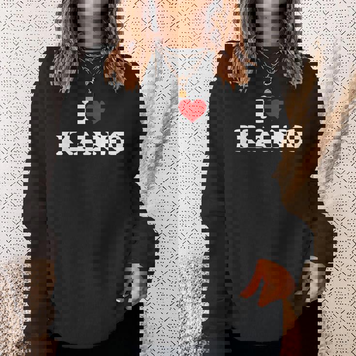 I Love Kano スウェットシャツ 彼女への贈り物