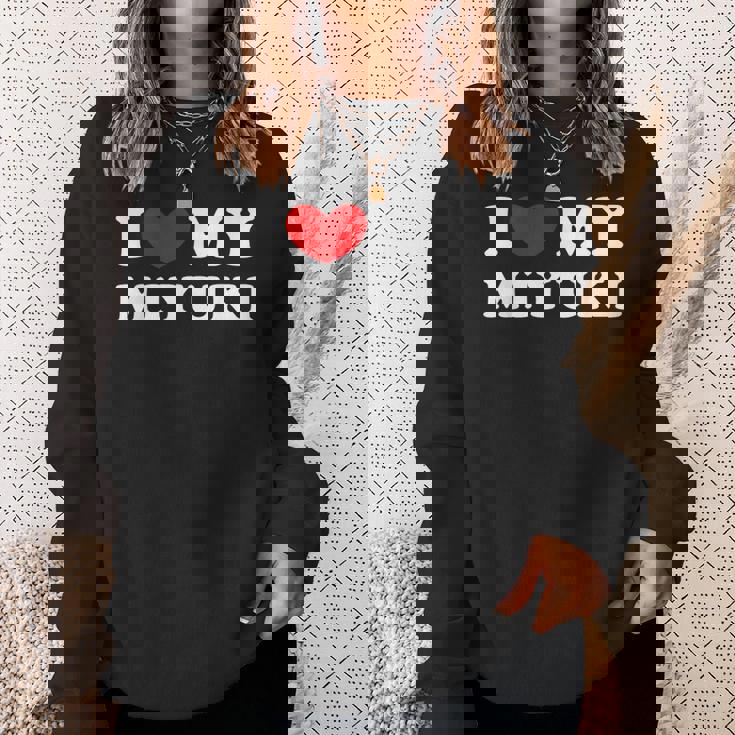 I Love My Miyuki 私はみゆきを愛しています スウェットシャツ 彼女への贈り物