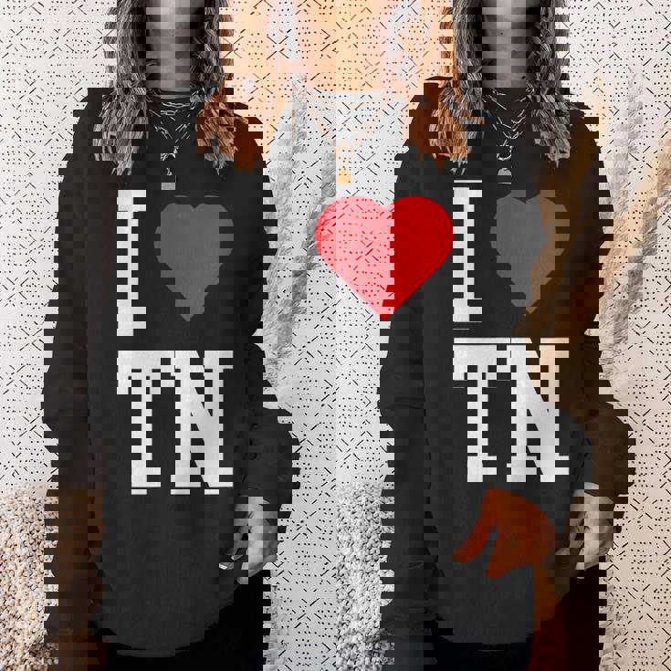 I Love Tennessee Tn Throwback Classic スウェットシャツ 彼女への贈り物