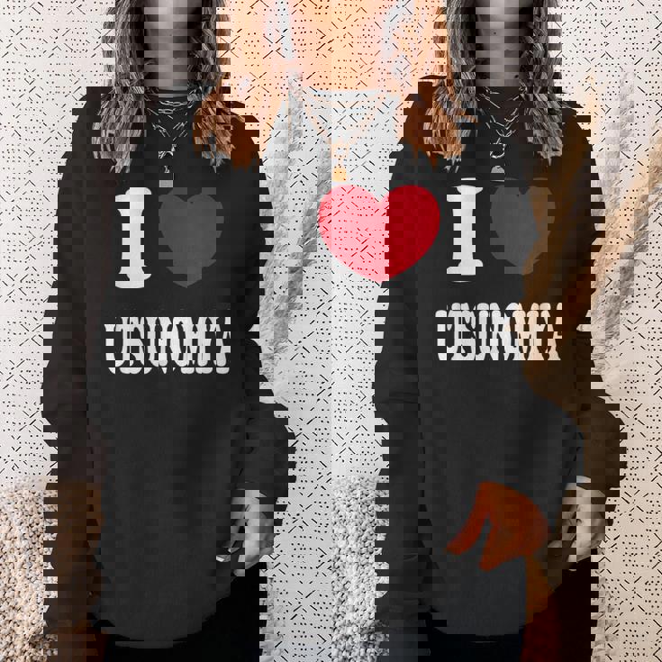 I Love Utsunomiya 宇都宮大好き スウェットシャツ 彼女への贈り物