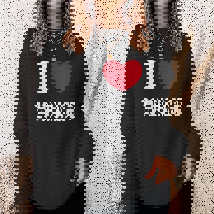 I Love Yonago アイラブ米子 スウェットシャツ 彼女への贈り物