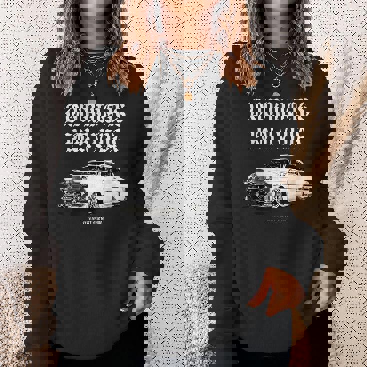 Lowrider's Porida Kustom リードそり ホットロッド マッスルカー スウェットシャツ 彼女への贈り物