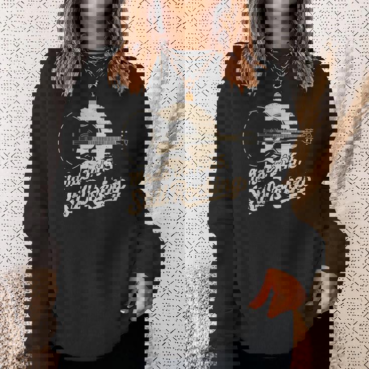 Made In 1965Till Rocking ビンテージ ギター音楽 スウェットシャツ 彼女への贈り物