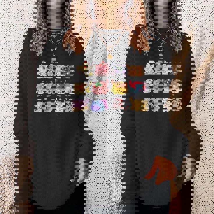 Meemeow 猫 ぬいぐるみ スウェットシャツ 彼女への贈り物