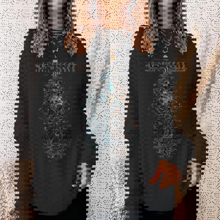Meshuggah グラフィックデザインギフト Meshuggahファンへのメンズギフト。 スウェットシャツ 彼女への贈り物