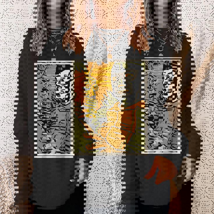 Mex-Art デーモンブルルチャリブレ メキシカンレスラーレジェンド スウェットシャツ 彼女への贈り物