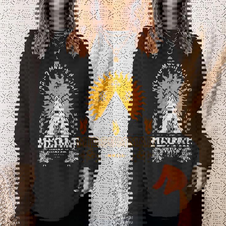 Midsommarurvival Club 怖いホラー サマーフェスティバル スウェットシャツ 彼女への贈り物